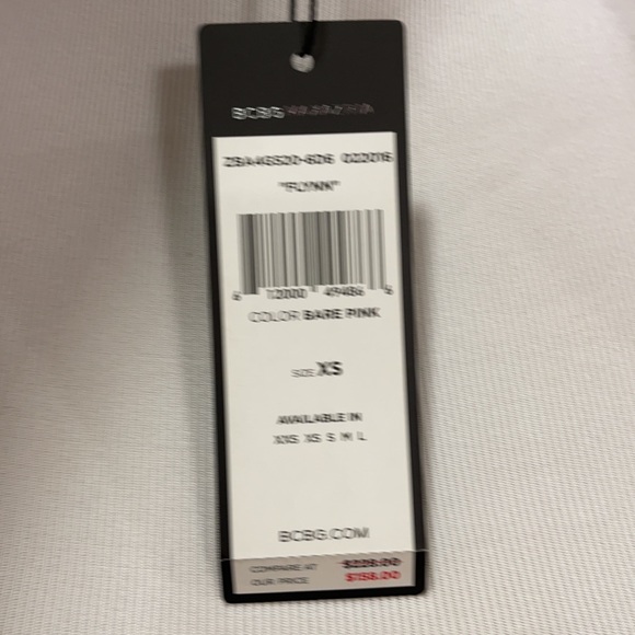 BCBG Max AZRIA “FLYNN” XS Bare Pink Blazer - Picture 3 of 4